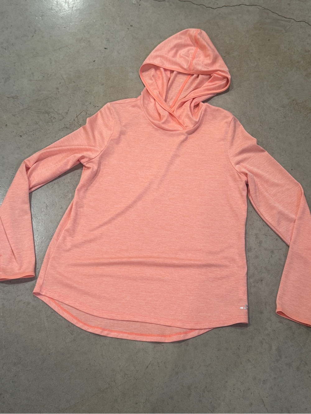 Light Coral Hooded Shirt